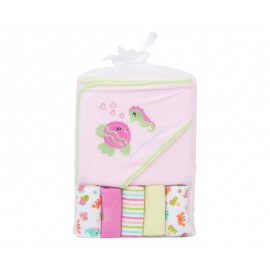 Set de Toallas Baby Colors Rosa-TodoenunLugar-sku: 502541