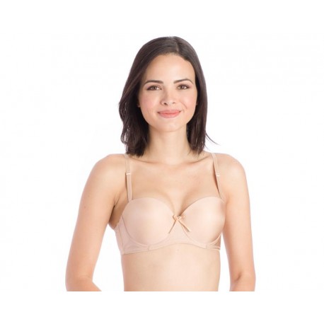 Brasier Strapless color Beige marca Beauty Secret para Mujer-TodoenunLugar-sku: 398127