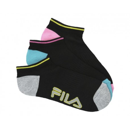 Set de 3 pares de Calcetas Deportivas marca FILA para Mujer-TodoenunLugar-sku: 713343