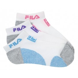 Set de 3 pares de Calcetas Deportivas marca FILA para Mujer-TodoenunLugar-sku: 713303