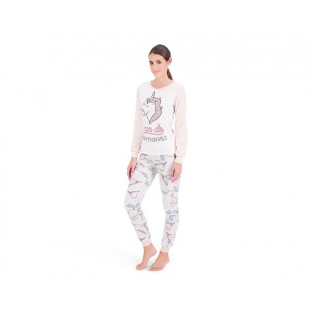 Pijama Blanca marca Lovest para Mujer-TodoenunLugar-sku: 333263