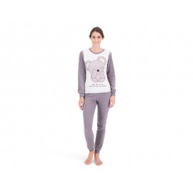 Pijama color Gris marca Lovest para Mujer-TodoenunLugar-sku: 333261