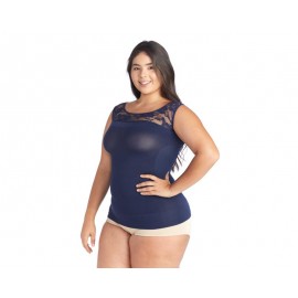 Camiseta Control color Azul marca Lovest para Mujer-TodoenunLugar-sku: 330478