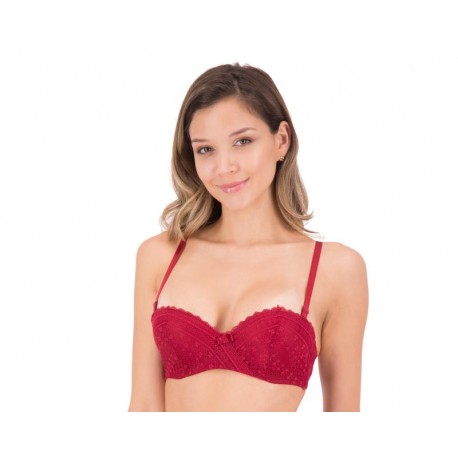 Brasier Strapless color Tinto marca Carnival para Mujer-TodoenunLugar-sku: 333070