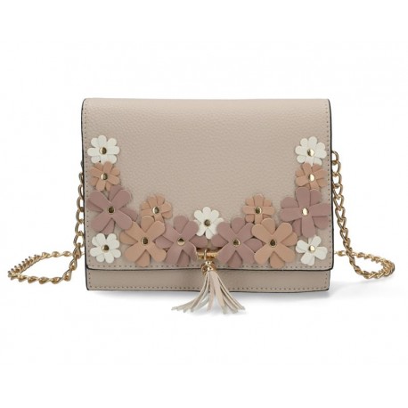 Bolsa Cruzada color Beige marca 18 Forever para Mujer-TodoenunLugar-sku: 306077