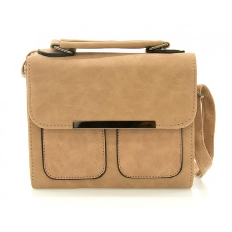 Bolsa Cruzada Taupe para Mujer 18 Forever-TodoenunLugar-sku: 321406