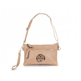 Bolsa Cruzada Café marca Sahara para Mujer-TodoenunLugar-sku: 311517