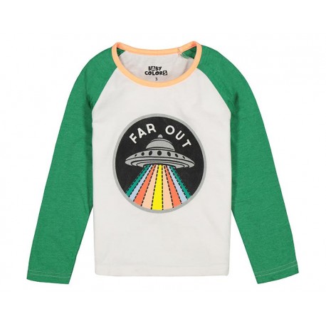 Playera Cuello Redondo marca Baby Colors para Bebé Niño-TodoenunLugar-sku: 508781