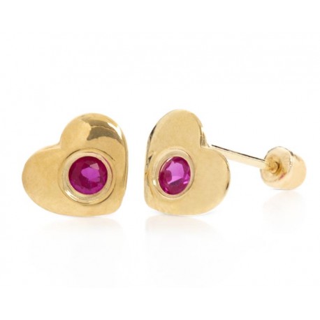 Aretes de Oro Sabelli de 10 Quilates-TodoenunLugar-sku: 838799