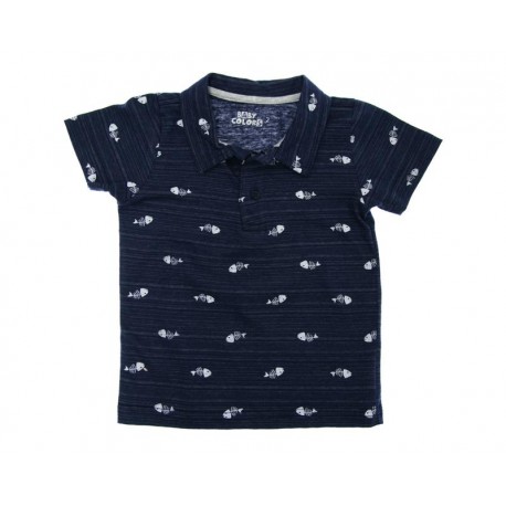 Playera Polo Azul marca Baby Colors para Bebé Niño-TodoenunLugar-sku: 500168