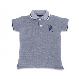 Playera Polo Gris marca American Polo para Bebé Niño-TodoenunLugar-sku: 503001