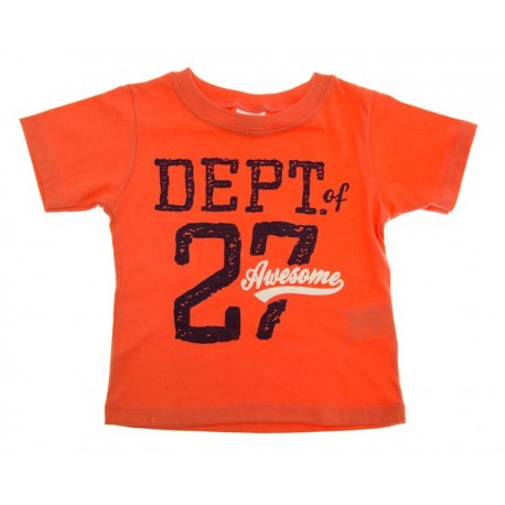 Playera Cuello Redondo Anaranjada marca Baby Colors para Bebé Niño-TodoenunLugar-sku: 516281