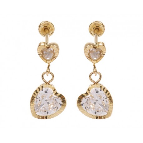 Aretes de Oro Gold For Y de 10 Quilates-TodoenunLugar-sku: 833991