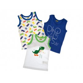 Set de Camisetas Interiores para Niño Tricks-TodoenunLugar-sku: 505545