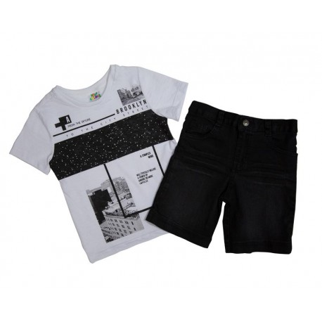 Conjunto Negro marca Baby Colors para Bebé Niño-TodoenunLugar-sku: 500143