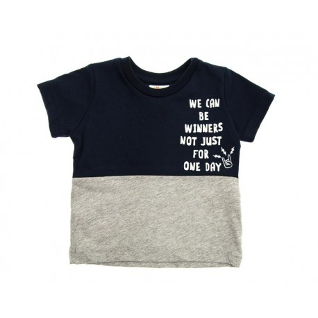 Playera Cuello Redondo Azul marca Baby Colors para Bebé Niño-TodoenunLugar-sku: 500188