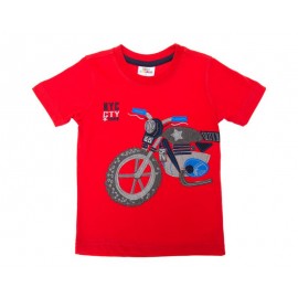 Playera Cuello Redondo Roja marca Baby Colors para Bebé Niño-TodoenunLugar-sku: 500323