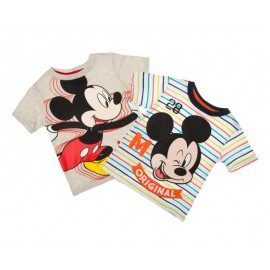 Set de Playeras marca Disney Mickey Mouse para Bebé Niño-TodoenunLugar-sku: 502645