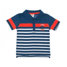 Playera Polo Azul marca Baby Colors para Niño-TodoenunLugar-sku: 500331