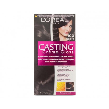 Tinte para Cabello Casting Créme Gloss Lóreal 100 Negro-TodoenunLugar-sku: 769694