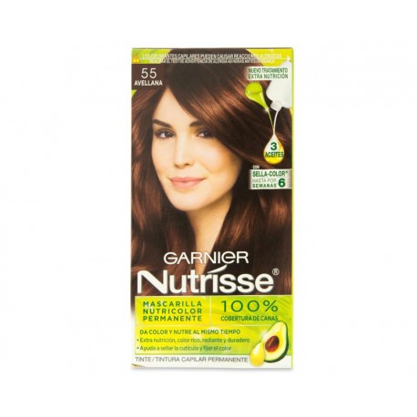 Tinte para Cabello Nutrisse Garnier 55 Avellana-TodoenunLugar-sku: 701999