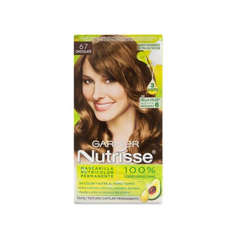 Tinte para Cabello Garnier Nutrisse 67 Chocolate-TodoenunLugar-sku: 726244