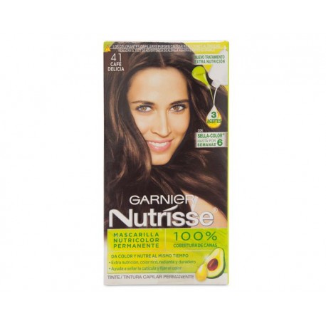 Tinte para Cabello Nutríse Garnier 41 Café Delicia-TodoenunLugar-sku: 763377