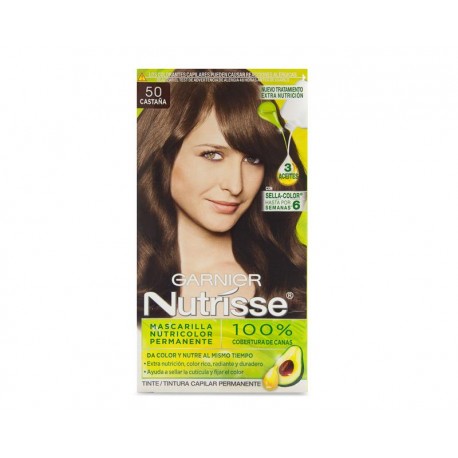 Tinte para Cabello Nutrisse Garnier 50 Castaño-TodoenunLugar-sku: 726255