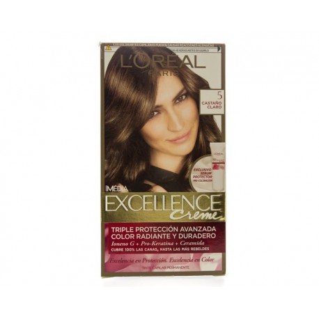 Tinte de Cabello L´Oréal Imédia Excellence Creme 5 Castaño Claro-TodoenunLugar-sku: 728122