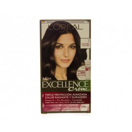 Tinte de Cabello L´Oréal Imédia Excellence Creme 3 Castaño Oscuro-TodoenunLugar-sku: 709107