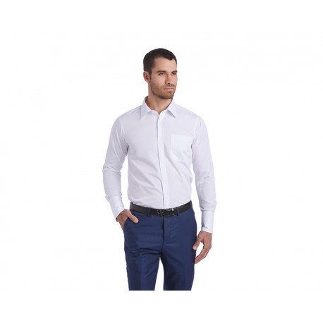 Camisa Manga Larga Blanca marca Wallstreet para Hombre-TodoenunLugar-sku: 170594