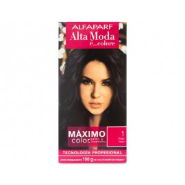 Tinte para Cabello Alfaparf 1 Onix Negro-TodoenunLugar-sku: 708593