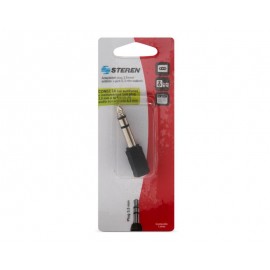 Adaptador Estéreo Steren Plug de 3.5 mm a 6.3 mm-TodoenunLugar-sku: 254164