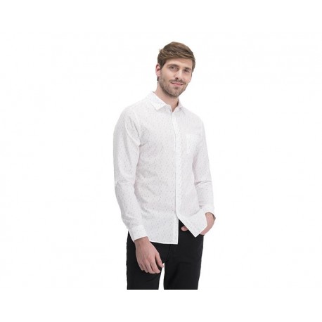 Camisa Manga Larga Blanca marca Thinner Men para Hombre-TodoenunLugar-sku: 101463