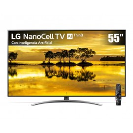 Pantalla LED LG 55" 4K Ultra HD NanoCell TV Al ThinQ Smart TV 55SM9000PUA-TodoenunLugar-sku: 224763