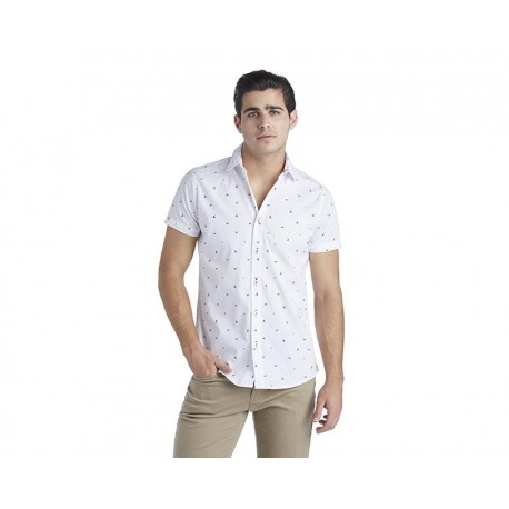 Camisa Manga Corta color Blanco marca Thinner Men para Hombre-TodoenunLugar-sku: 113344