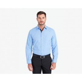 Camisa Manga Larga Azul marca Wallstreet para Hombre-TodoenunLugar-sku: 145592