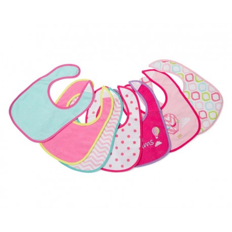 Set de Baberos marca Baby Colors para Bebé Niña-TodoenunLugar-sku: 504308