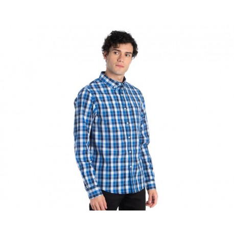 Camisa Manga Larga color Azul marca Refill para Hombre-TodoenunLugar-sku: 108813