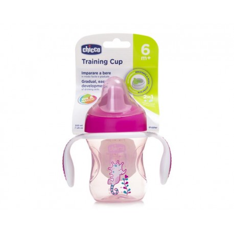 Vaso Entrenador Rosa marca Chicco para Bebé Niña-TodoenunLugar-sku: 509630