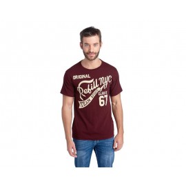 Playera Cuello Redondo Tinta marca Refill para Hombre-TodoenunLugar-sku: 153407