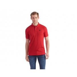 Playera tipo Polo Roja marca K-Swiss para Hombre-TodoenunLugar-sku: 179882