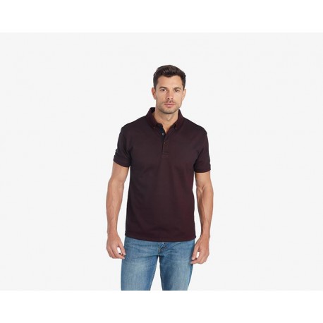 Playera tipo Polo Tinto marca Wallstreet para Hombre-TodoenunLugar-sku: 141157