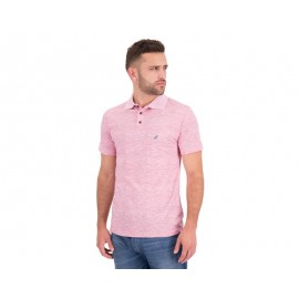 Playera tipo Polo Rosa marca Refill para Hombre-TodoenunLugar-sku: 166652