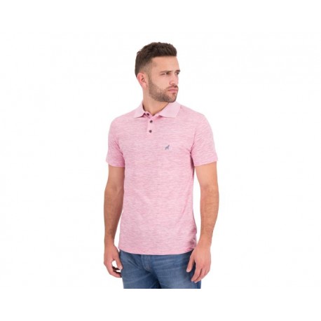 Playera tipo Polo Rosa marca Refill para Hombre-TodoenunLugar-sku: 166652