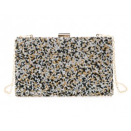 Bolsa Clutch color Negro marca Jennifer Lopez para Mujer-TodoenunLugar-sku: 331095