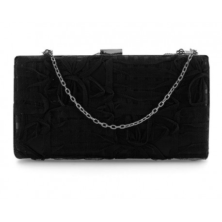 Bolsa Clutch color Negro marca Sahara para Mujer-TodoenunLugar-sku: 330871