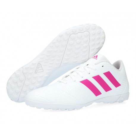 Taquetes Adidas Nemeziz 18.4 TF color Blanco para Hombre-TodoenunLugar-sku: 801013