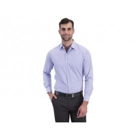 Camisa Manga Larga Azul marca Thinner Men para Hombre-TodoenunLugar-sku: 111414