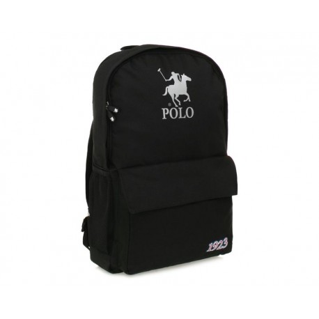 Mochila York Team Polo Club Negra-TodoenunLugar-sku: 710199